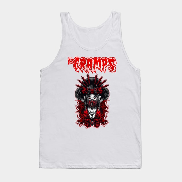 the cramps surfin' bird Tank Top by Virtue in the Wasteland Podcast